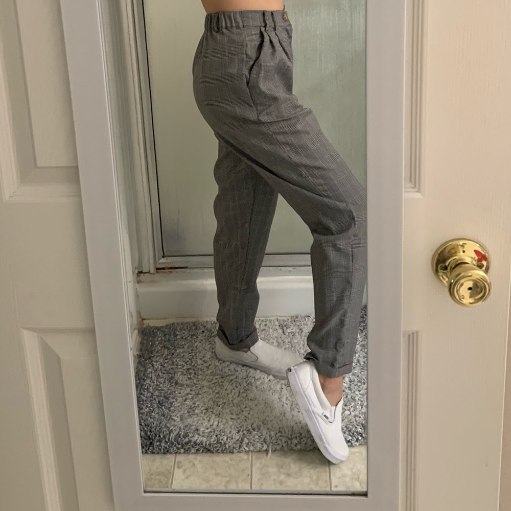 Plaid Trousers